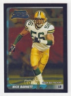 Nick Barnett RC - Green Bay Packers (NFL Football Card) 2003 Bowman Chrome # 159 Mint