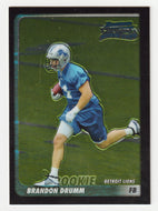 Brandon Drumm RC - Detroit Lions (NFL Football Card) 2003 Bowman Chrome # 160 Mint
