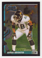 George Wrighster RC - Jacksonville Jaguars (NFL Football Card) 2003 Bowman Chrome # 171 Mint