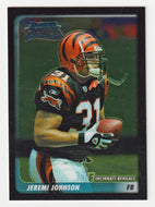 Jeremi Johnson RC - Cincinnati Bengals (NFL Football Card) 2003 Bowman Chrome # 177 Mint