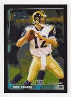 Kirk Farmer RC - St. Louis Rams (NFL Football Card) 2003 Bowman Chrome # 184 Mint