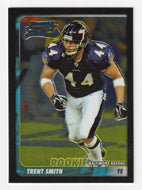 Trent Smith RC - Baltimore Ravens (NFL Football Card) 2003 Bowman Chrome # 187 Mint