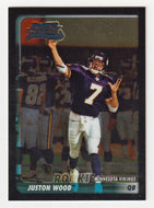 Juston Wood RC - Minnesota Vikings (NFL Football Card) 2003 Bowman Chrome # 192 Mint