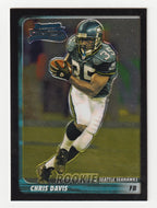Chris Davis RC - Seattle Seahawks (NFL Football Card) 2003 Bowman Chrome # 197 Mint