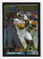 Tony Hollings RC - Houston Texans (NFL Football Card) 2003 Bowman Chrome # 215 Mint