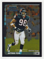 Antwan Peek RC - Houston Texans (NFL Football Card) 2003 Bowman Chrome # 219 Mint