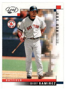 Manny Ramirez - Boston Red Sox (MLB Baseball Card) 2003 Leaf # 22 Mint