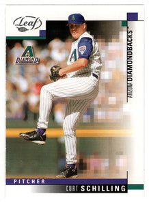 Curt Schilling - Arizona Diamondbacks (MLB Baseball Card) 2003 Leaf # 124 Mint