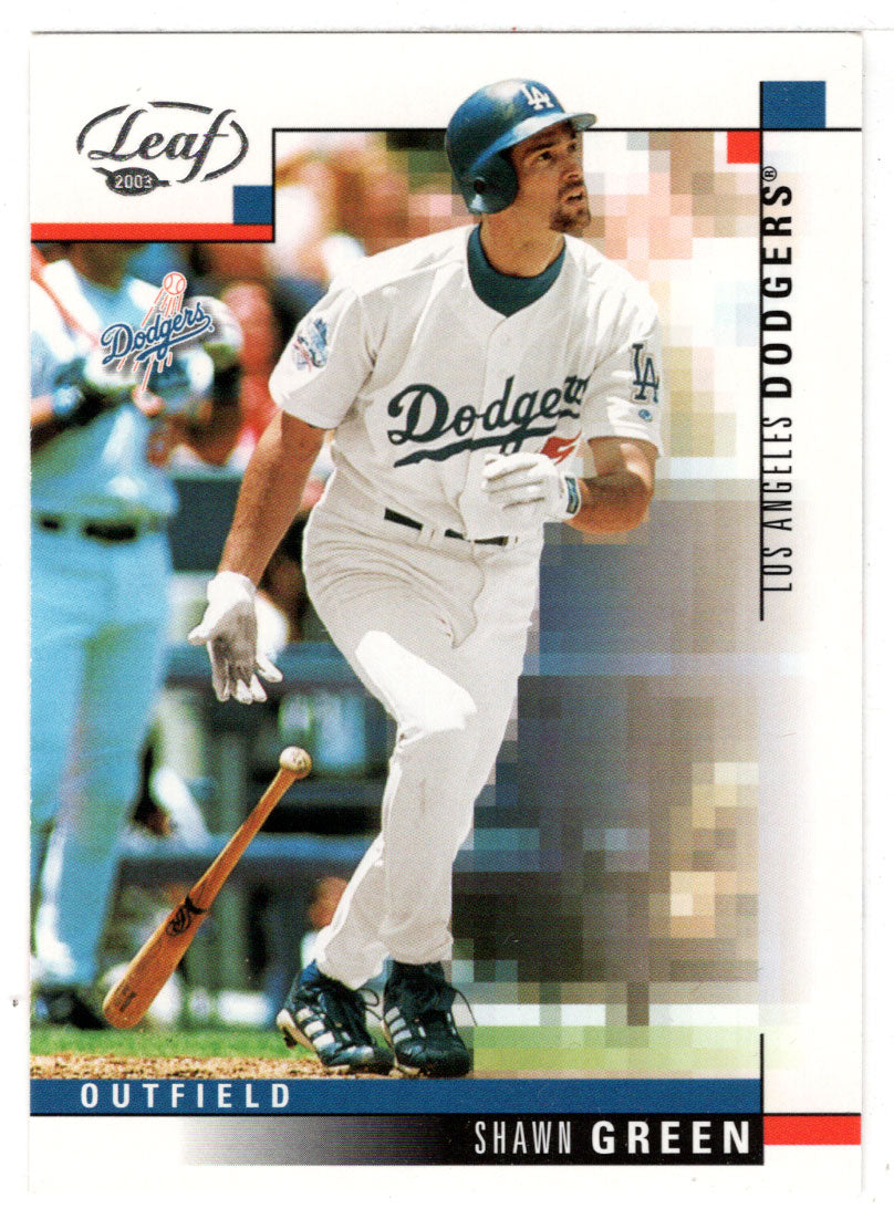 Shawn Green - Los Angeles Dodgers (MLB Baseball Card) 2003 Leaf # 188 –  PictureYourDreams