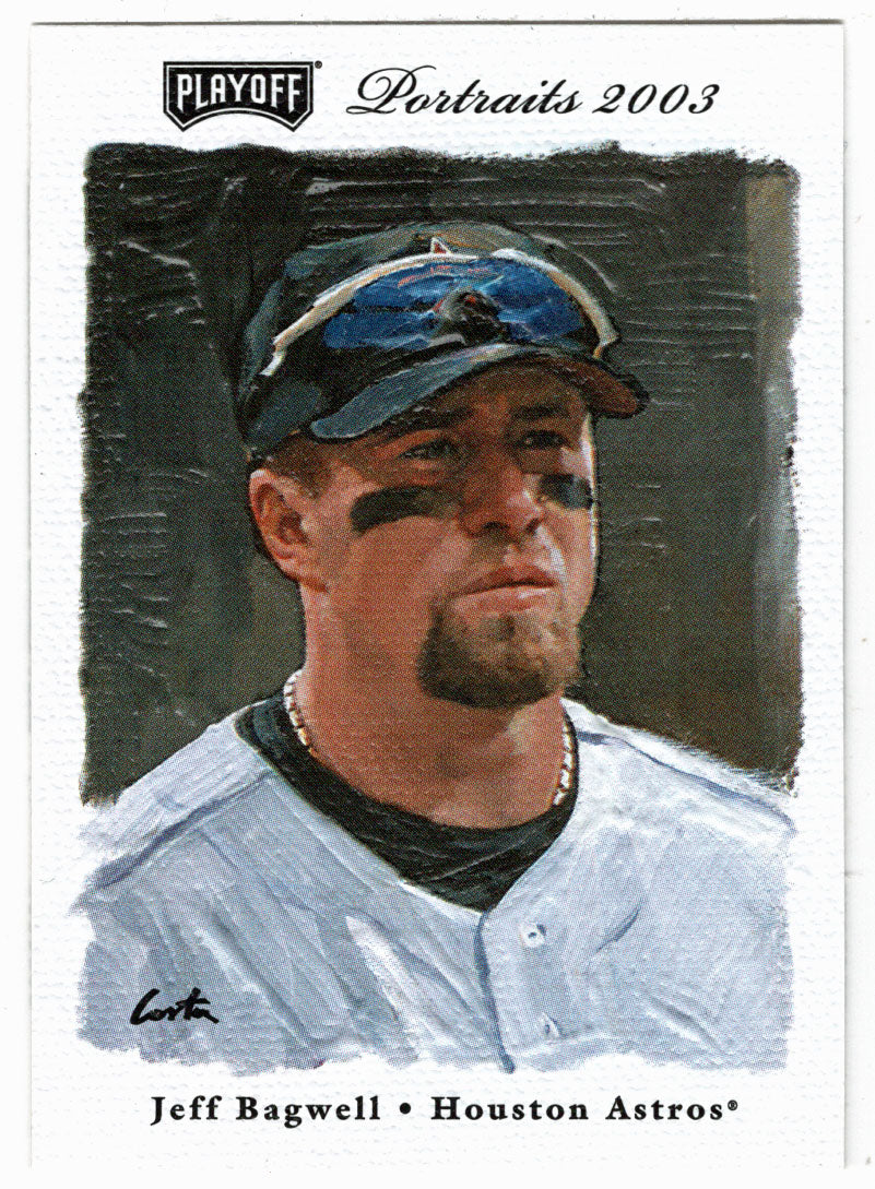 Jeff Bagwell - Houston Astros (MLB Baseball Card) 2003 Playoff Portraits # 12 Mint