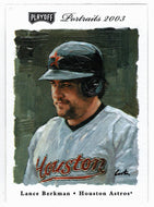 Lance Berkman - Houston Astros (MLB Baseball Card) 2003 Playoff Portraits # 20 Mint