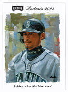 Ichiro Suzuki - Seattle Mariners (MLB Baseball Card) 2003 Playoff Portraits # 25 Mint