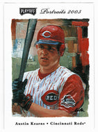 Austin Kearns - Cincinnati Reds (MLB Baseball Card) 2003 Playoff Portraits # 43 Mint