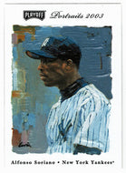 Alfonso Soriano - New York Yankees (MLB Baseball Card) 2003 Playoff Portraits # 46 Mint