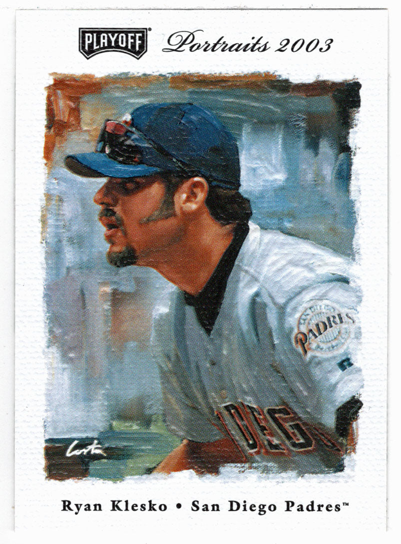 Ryan Klesko - San Diego Padres (MLB Baseball Card) 2003 Playoff Portraits # 61 Mint