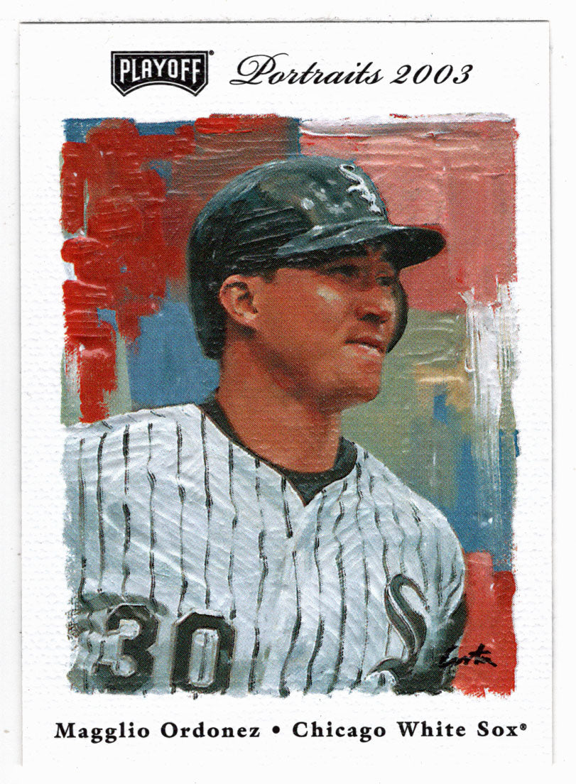 Magglio Ordonez - Chicago White Sox (MLB Baseball Card) 2003 Playoff Portraits # 69 Mint