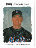 Tom Glavine - New York Mets (MLB Baseball Card) 2003 Playoff Portraits # 77 Mint