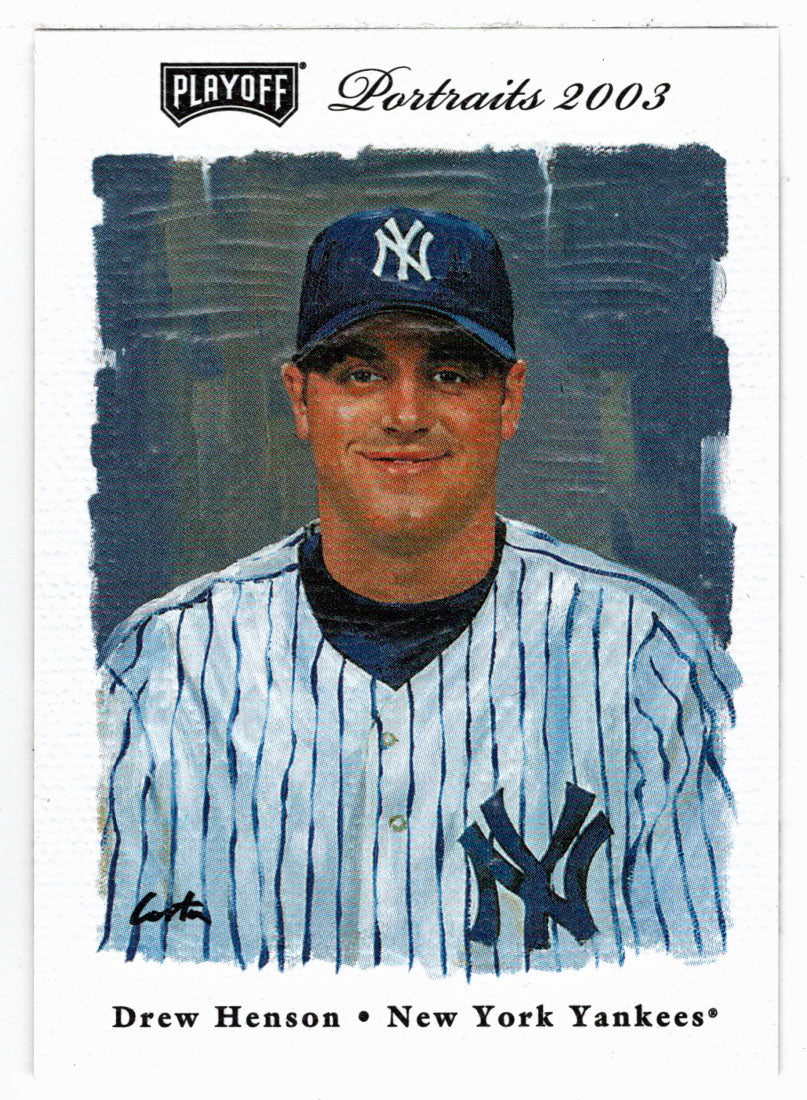 Drew Henson - New York Yankees (MLB Baseball Card) 2003 Playoff Portraits # 80 Mint