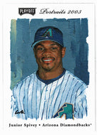 Junior Spivey - Arizona Diamondbacks (MLB Baseball Card) 2003 Playoff Portraits # 81 Mint