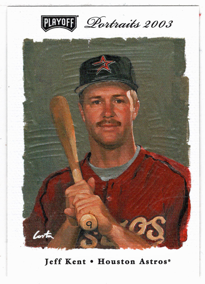 Jeff Kent - Houston Astros (MLB Baseball Card) 2003 Playoff Portraits # 83 Mint