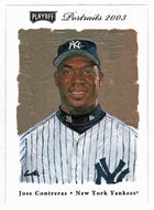 Jose Contreras RC - New York Yankees (MLB Baseball Card) 2003 Playoff Portraits # 86 Mint