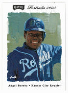 Angel Berroa - Kansas City Royals (MLB Baseball Card) 2003 Playoff Portraits # 90 Mint