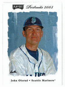 John Olerud - Seattle Mariners (MLB Baseball Card) 2003 Playoff Portraits # 93 Mint