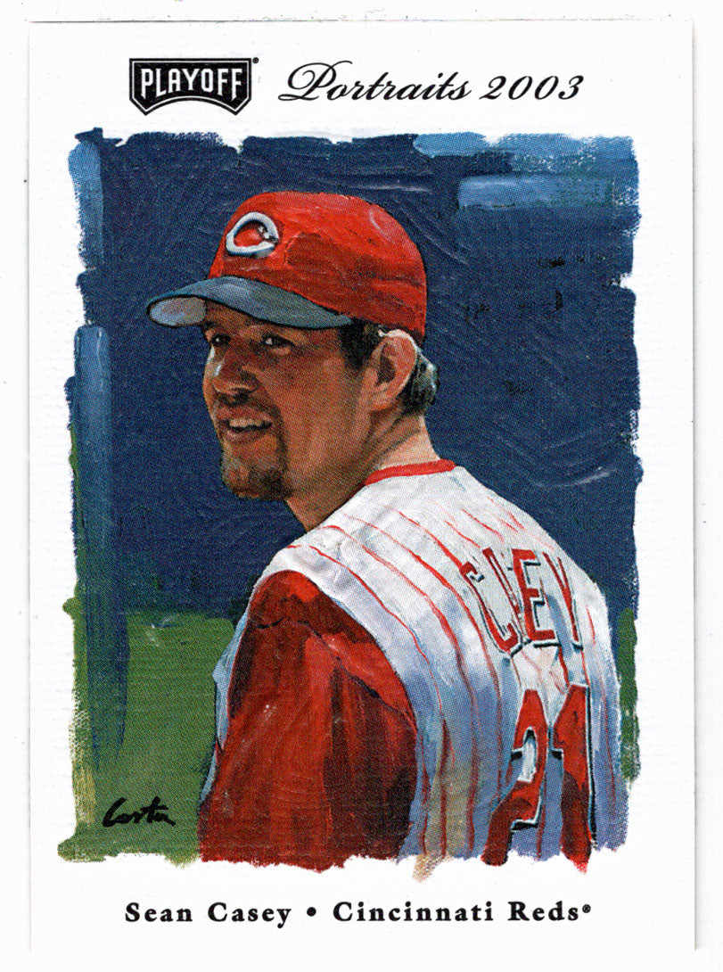 Sean Casey - Cincinnati Reds (MLB Baseball Card) 2003 Playoff Portraits # 95 Mint