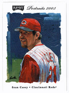Sean Casey - Cincinnati Reds (MLB Baseball Card) 2003 Playoff Portraits # 95 Mint