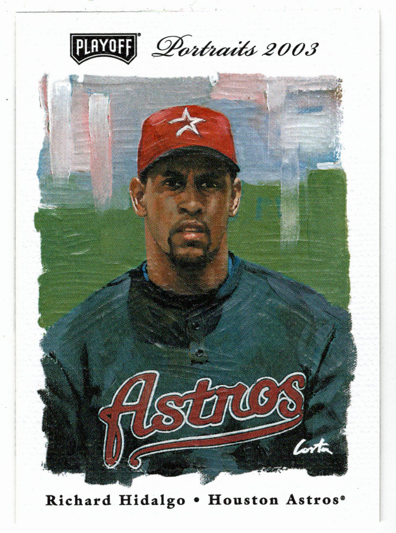 Richard Hidalgo - Houston Astros (MLB Baseball Card) 2003 Playoff Portraits # 101 Mint