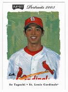 So Taguchi - St. Louis Cardinals (MLB Baseball Card) 2003 Playoff Portraits # 106 Mint
