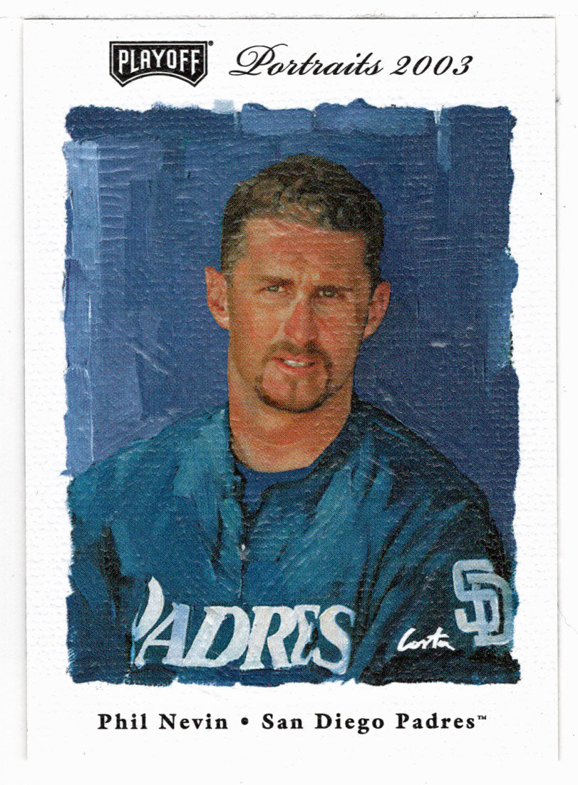 Phil Nevin - San Diego Padres (MLB Baseball Card) 2003 Playoff Portraits # 108 Mint
