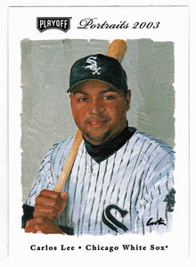 Carlos Lee - Chicago White Sox (MLB Baseball Card) 2003 Playoff Portraits # 113 Mint