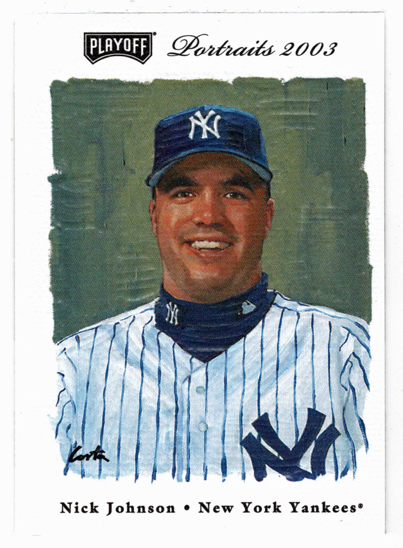 Nick Johnson - New York Yankees (MLB Baseball Card) 2003 Playoff Portraits # 114 Mint