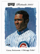 Corey Patterson - Chicago Cubs (MLB Baseball Card) 2003 Playoff Portraits # 118 Mint