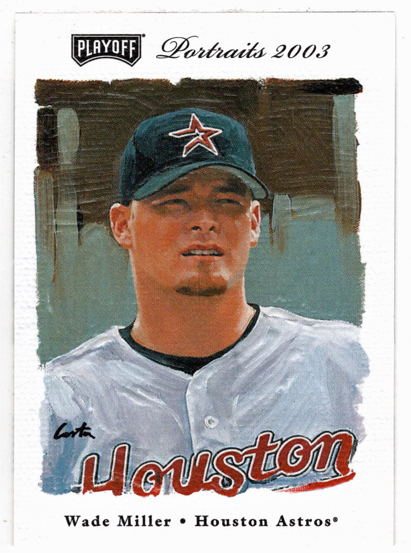 Wade Miller - Houston Astros (MLB Baseball Card) 2003 Playoff Portraits # 120 Mint