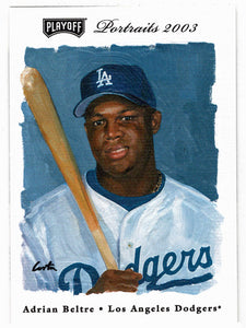 Adrian Beltre - Los Angeles Dodgers (MLB Baseball Card) 2003 Playoff Portraits # 121 Mint