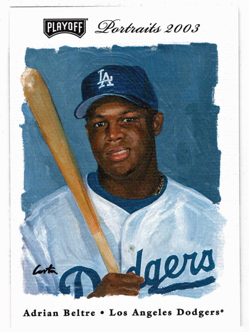 Adrian Beltre - Los Angeles Dodgers (MLB Baseball Card) 2003 Playoff Portraits # 121 Mint