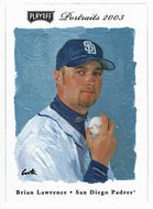 Brian Lawrence - San Diego Padres (MLB Baseball Card) 2003 Playoff Portraits # 123 Mint