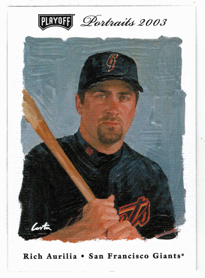 Rich Aurilia - San Francisco Giants (MLB Baseball Card) 2003 Playoff Portraits # 124 Mint