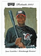 Jose Castillo - Pittsburgh Pirates (MLB Baseball Card) 2003 Playoff Portraits # 133 Mint