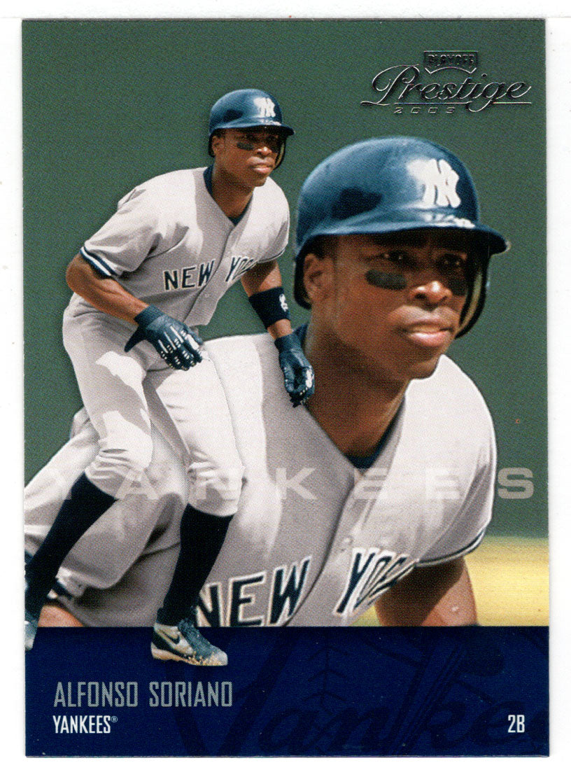 Alfonso Soriano - New York Yankees (MLB Baseball Card) 2003 Playoff Prestige # 49 Mint