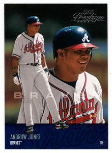 Andruw Jones - Atlanta Braves (MLB Baseball Card) 2003 Playoff Prestige # 97 Mint