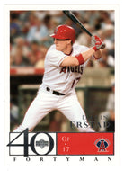 Darin Erstad - Anaheim Angels (MLB Baseball Card) 2003 Upper Deck 40-Man # 2 Mint