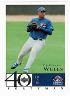 Vernon Wells - Toronto Blue Jays (MLB Baseball Card) 2003 Upper Deck 40-Man # 63 Mint