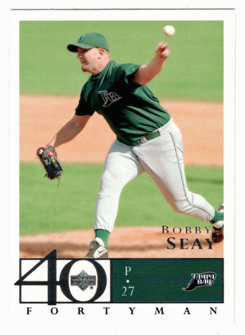 Bobby Seay - Tampa Bay Devil Rays (MLB Baseball Card) 2003 Upper Deck 40-Man # 96 Mint