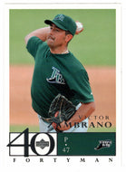 Victor Zambrano - Tampa Bay Devil Rays (MLB Baseball Card) 2003 Upper Deck 40-Man # 99 Mint