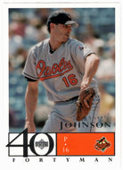 Jason Johnson - Baltimore Orioles (MLB Baseball Card) 2003 Upper Deck 40-Man # 165 Mint