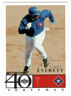 Carl Everett - Texas Rangers (MLB Baseball Card) 2003 Upper Deck 40-Man # 192 Mint