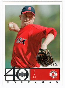 Chad Fox - Boston Red Sox (MLB Baseball Card) 2003 Upper Deck 40-Man # 224 Mint